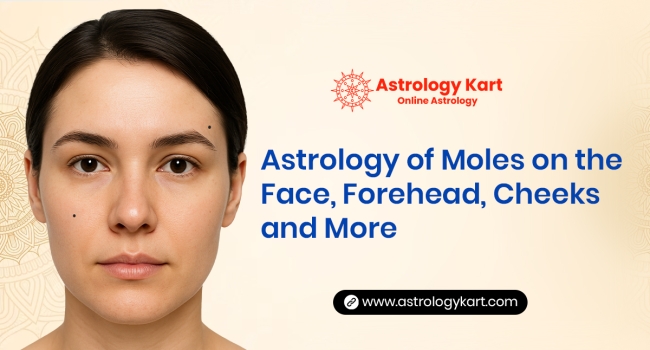 Astrology of Moles on the Face, Forehead, Cheeks and More