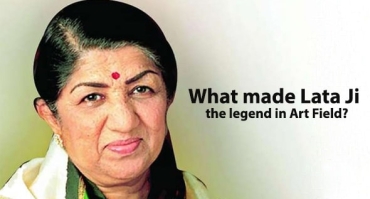 What made Lata Ji the legend in Art Field?